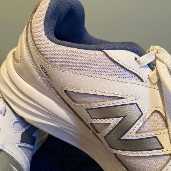 New Balance Cush+ Women's 8.5 White Low Walking Shoe Sneakers - Picture 7 of 12